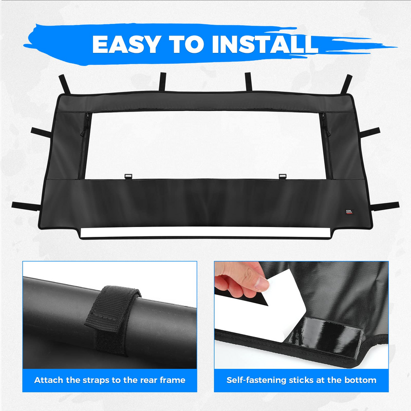 Load image into Gallery viewer, PVC Soft Rear Windshield for Polaris General 1000 /XP 1000
