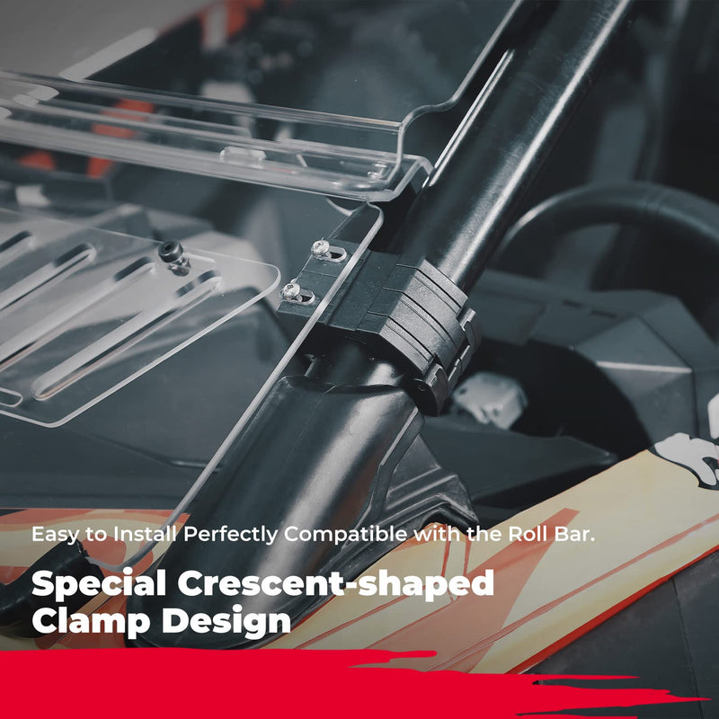 Load image into Gallery viewer, 3-in-1 Folding Half Windshield for RZR PRO XP/ PRO XP 4 (2020-2024)
