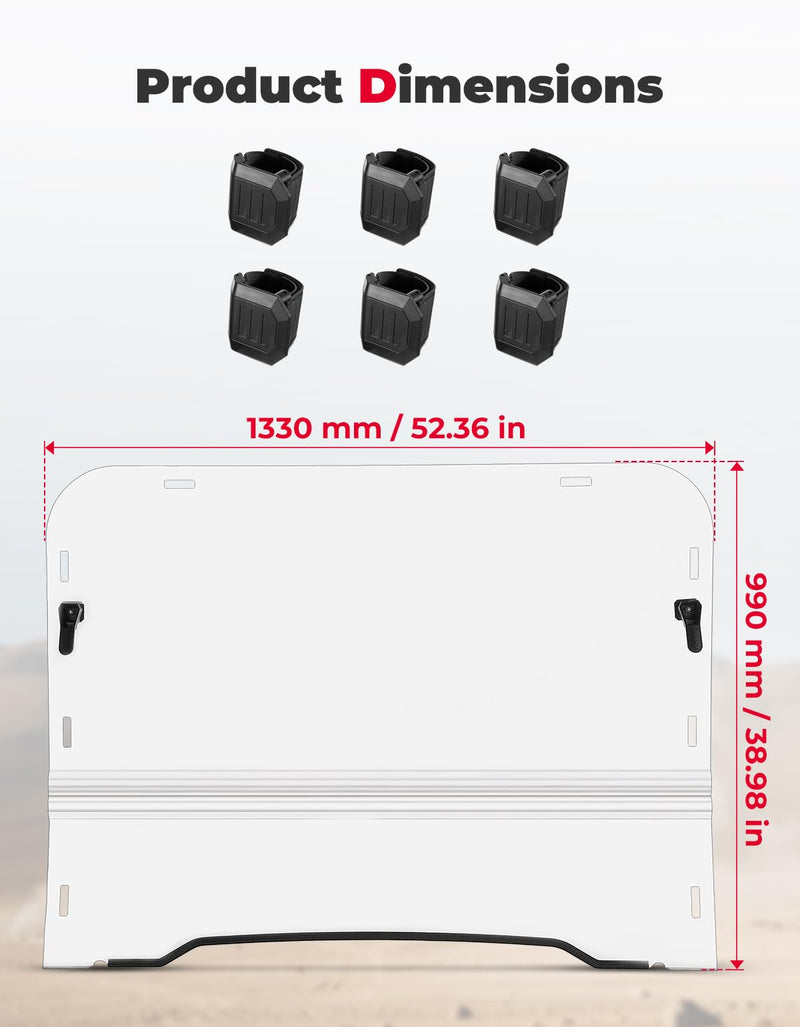 Load image into Gallery viewer, UTV Windshield for Kawasaki Mule 3010
