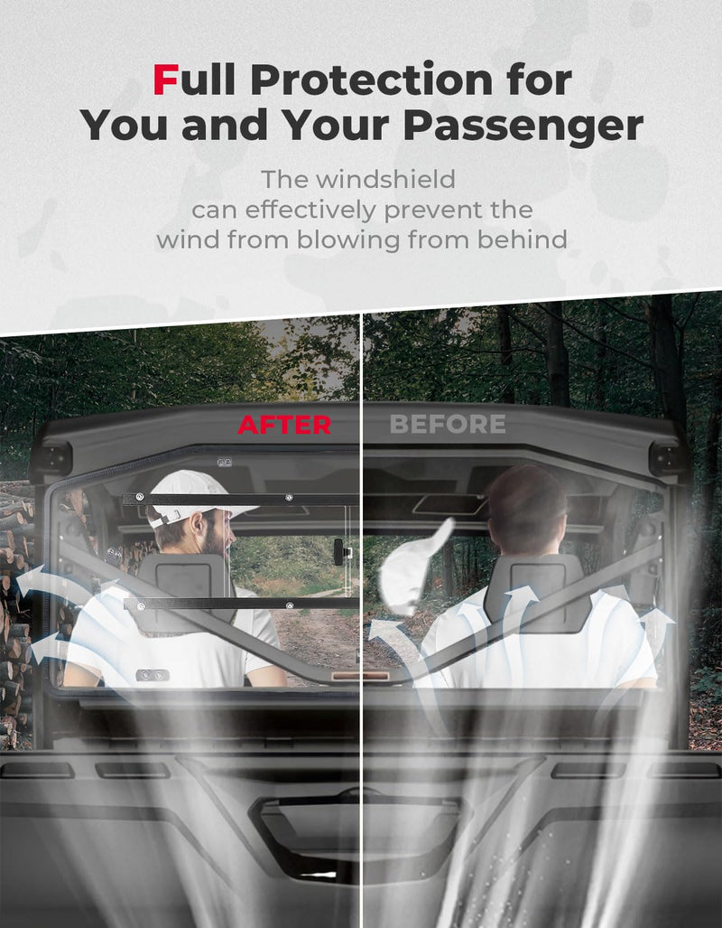 Load image into Gallery viewer, Sliding Rear Windshield for Can-Am Defender HD10|9|8|7|5
