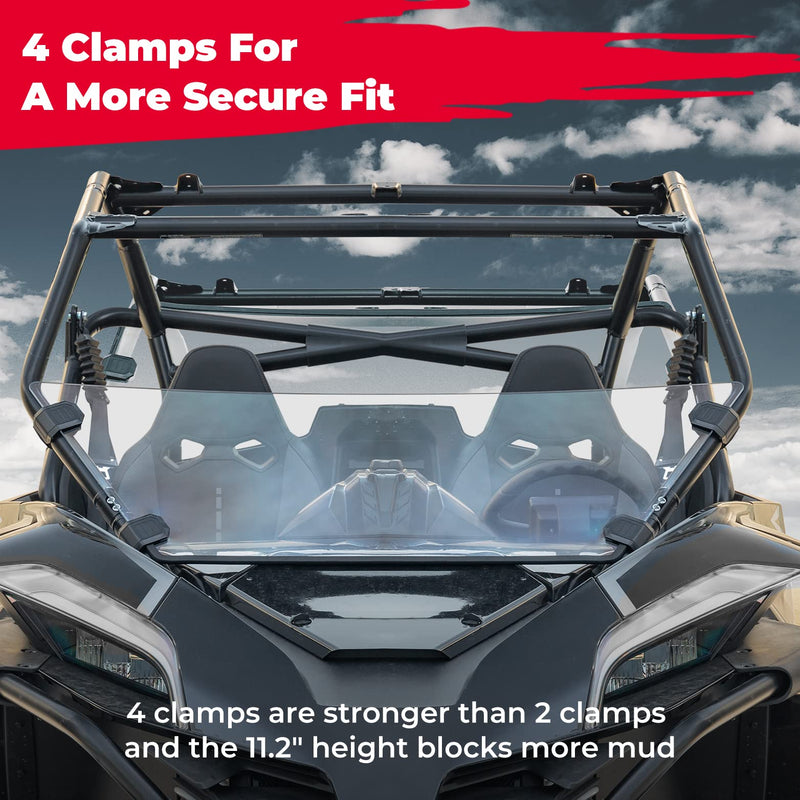 Load image into Gallery viewer, Front Half Windshield for CFMOTO ZForce 950
