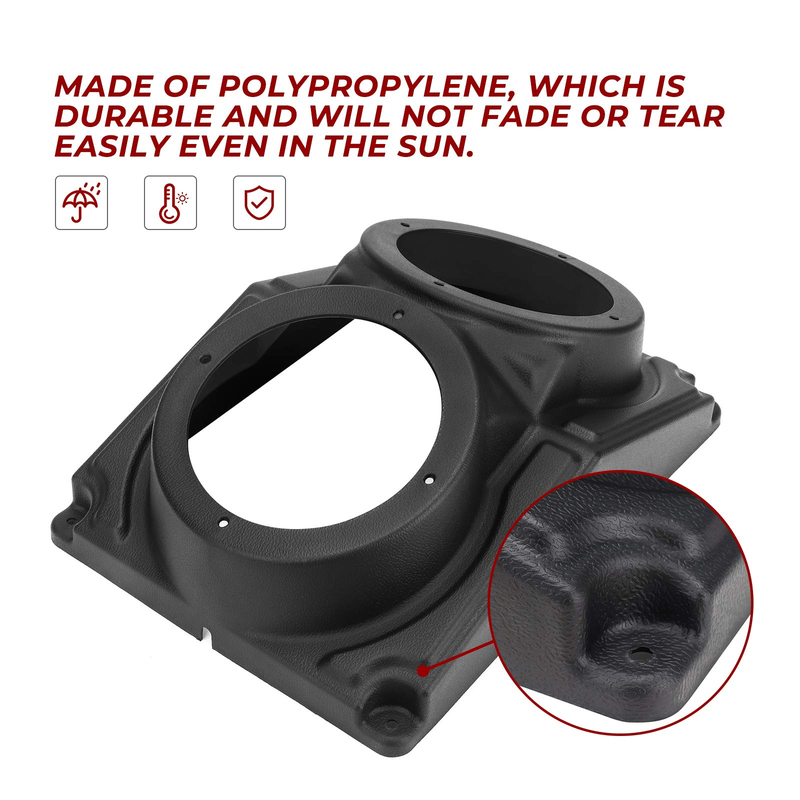 Load image into Gallery viewer, ATV/UTV/Cart Overhead Speaker Mount Enclosure 6.5inch
