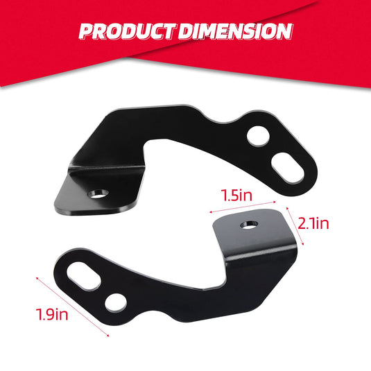 LED Light Mount A-Pillar Mount Light Bracket for Polaris RZR (2 packs)