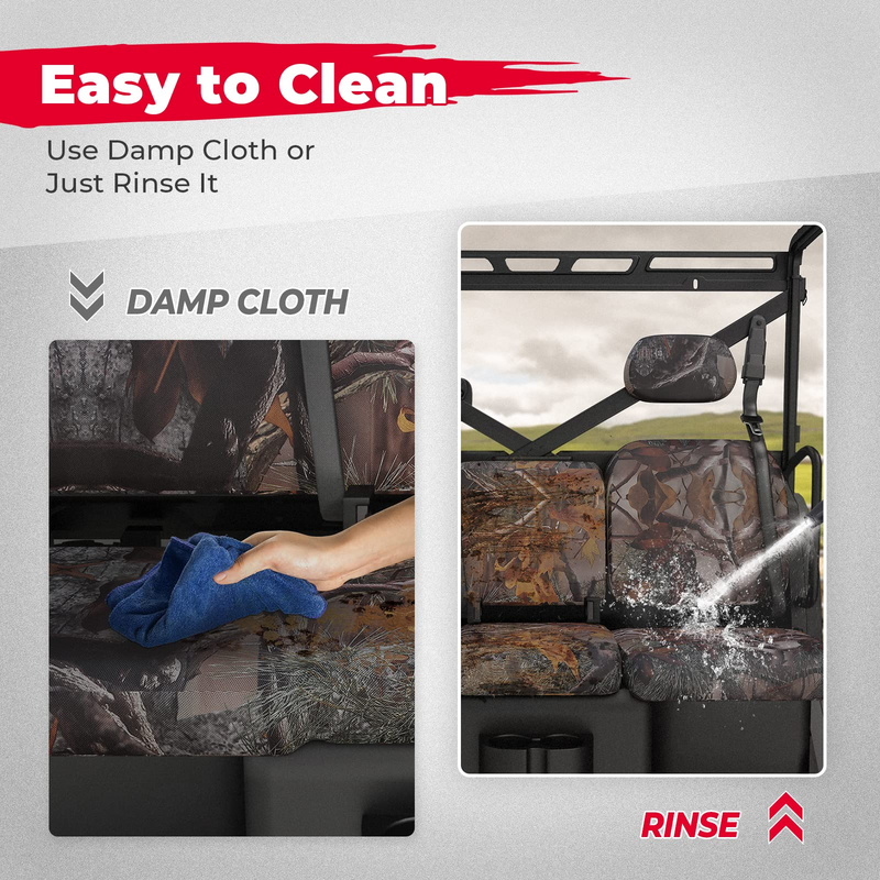 Load image into Gallery viewer, Camo Split Bench Seat Covers for Polaris Ranger XP 1000/Crew
