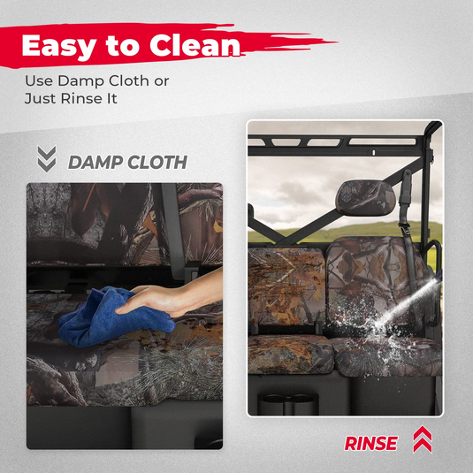 Camo Split Bench Seat Covers for Polaris Ranger XP 1000/Crew