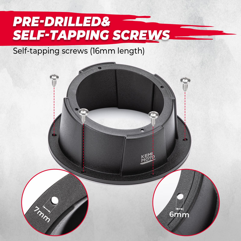 Load image into Gallery viewer, 6.5 Inch Mount Speaker Pod For UTVs, RVs, Cars, Boats, Trunks, Trailers
