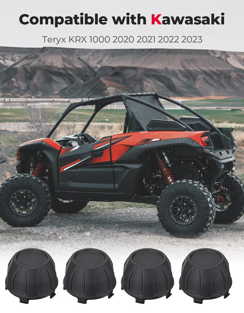 Load image into Gallery viewer, 4PCS Tire Wheel Hub Caps for Kawasaki Teryx KRX 1000
