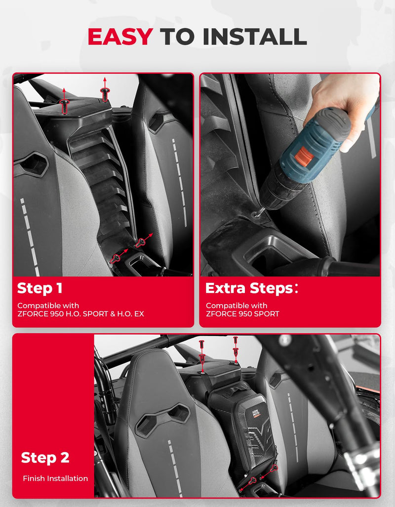 Load image into Gallery viewer, Center Storage Bag EVA Rigid Material for CFMOTO Zforce 950
