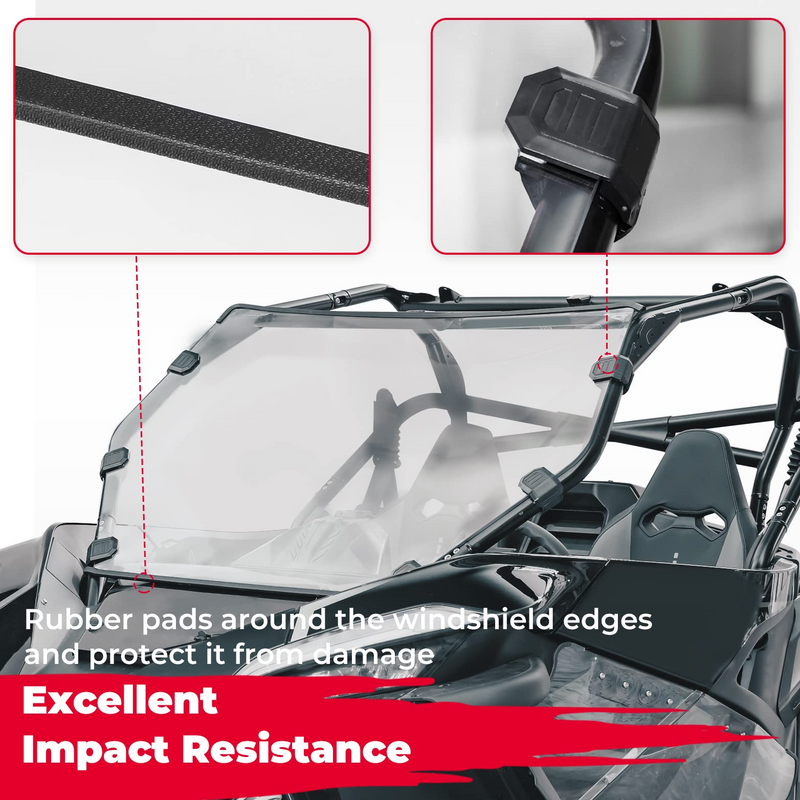 Load image into Gallery viewer, Scratch Resistant Full Windshield for CFMOTO ZForce 950
