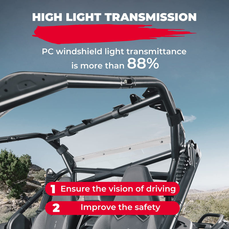 Load image into Gallery viewer, Rear Windshield Scratch Resistant for CFMOTO ZForce 950
