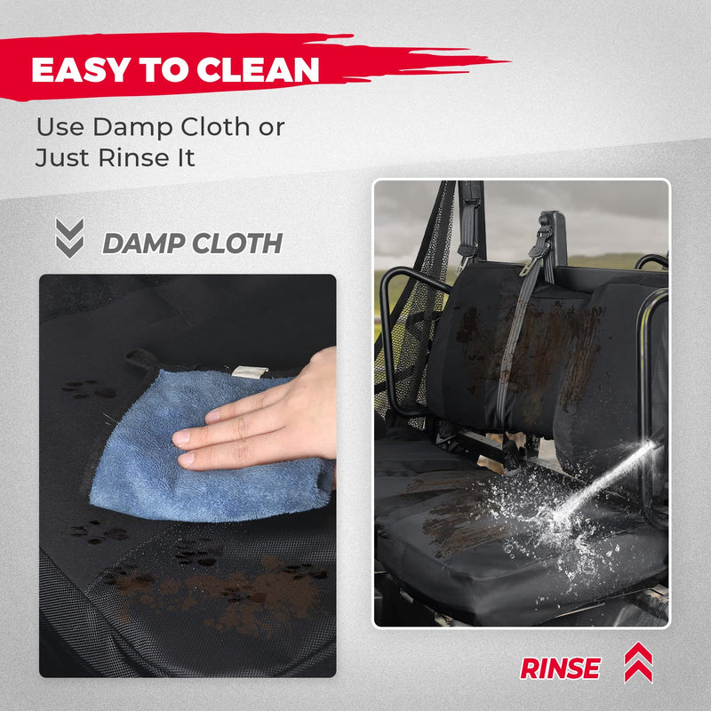 Load image into Gallery viewer, UTV Front &amp; Rear Seat Covers for Polaris Ranger Crew XP 1000
