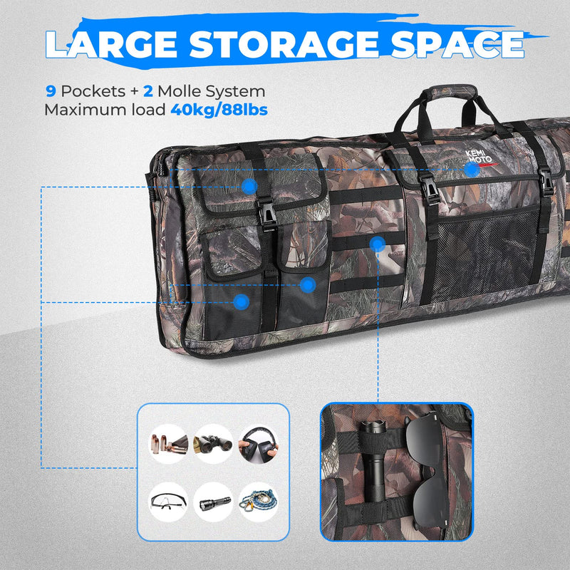 Load image into Gallery viewer, UTV Double Gun Holder Tool Rack for Hunting Gear
