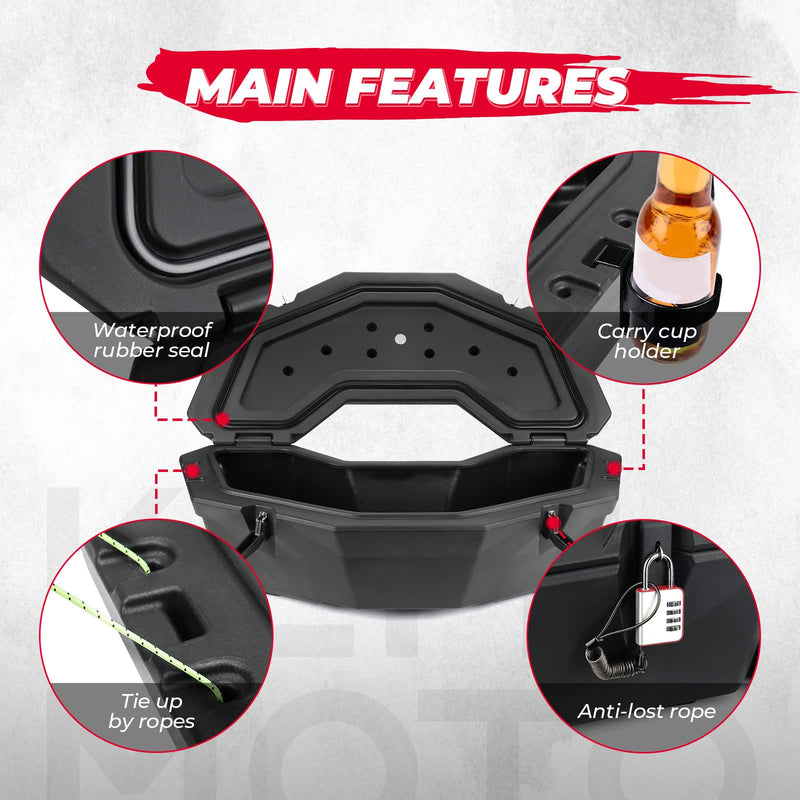 Load image into Gallery viewer, 30L Rear Storage Box for Can-am X3/MAX, Commander, Outlander
