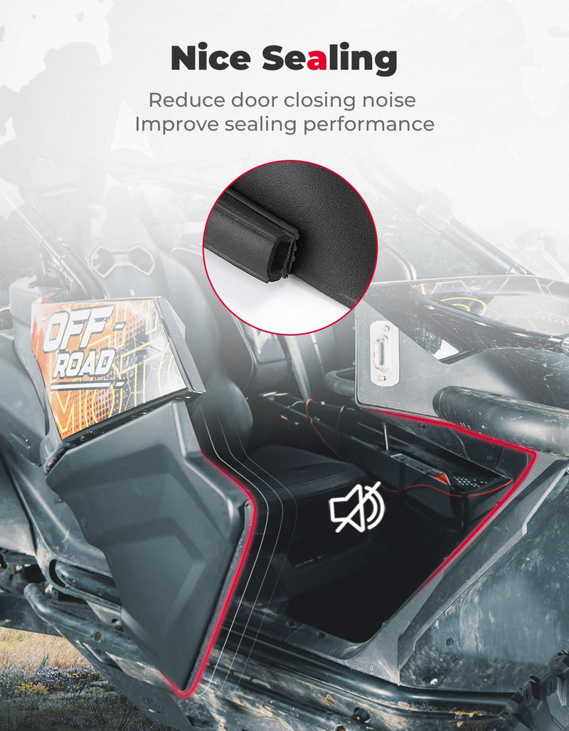 Load image into Gallery viewer, Plastic Lower Doors Inserts for CFMOTO ZForce 950
