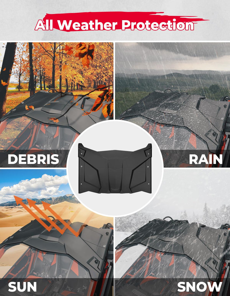 Load image into Gallery viewer, 2-in-1 Combination Plastic Hard Roof for Can-Am Maverick X3
