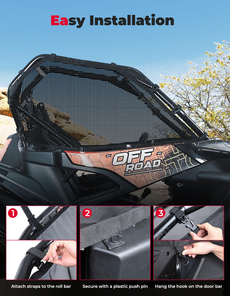 Load image into Gallery viewer, Upgraded Window Nets For CFMOTO ZForce 950
