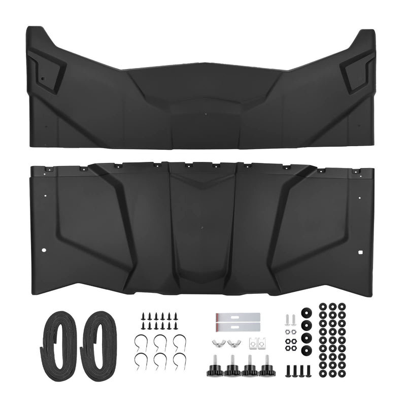 Load image into Gallery viewer, Front Lower Door Inserts &amp; Plastic Roof For Can-Am Maverick X3
