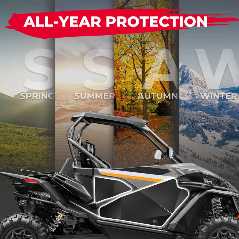 Load image into Gallery viewer, Aluminum Lower Doors Inserts for CFMOTO ZForce 950
