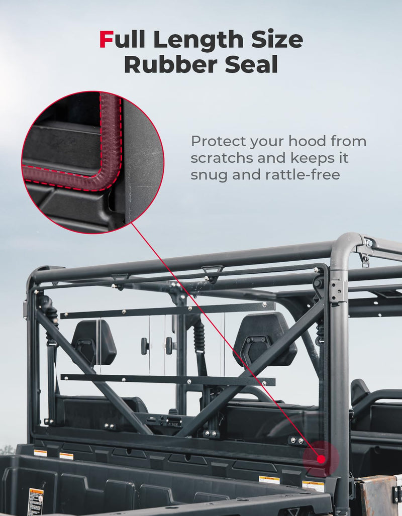Load image into Gallery viewer, Rear Sliding Vented Windshield for CFMOTO UForce 1000 / 1000XL
