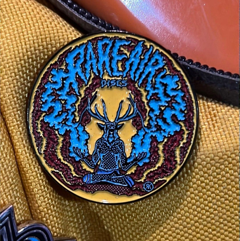 Load image into Gallery viewer, RAD Elk Man Pin (2 Color Options)
