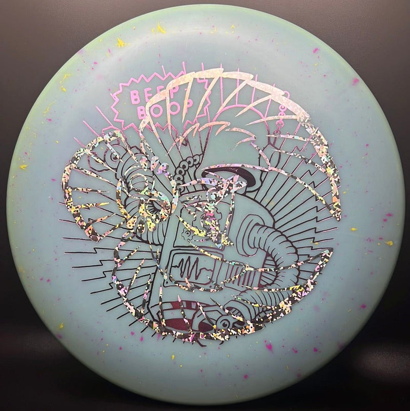 Load image into Gallery viewer, Splatter S-Blend Alpaca - Multi Stamp X-Out
