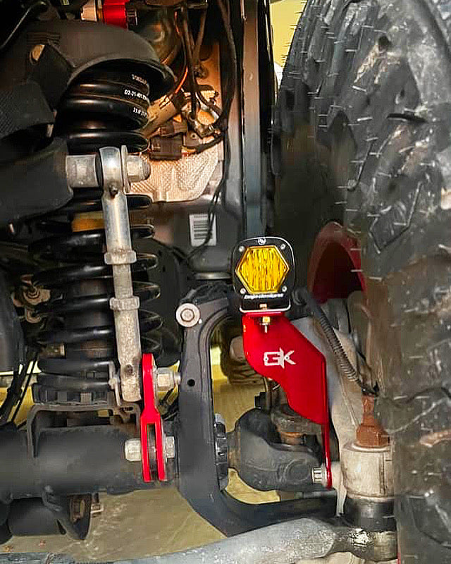 Load image into Gallery viewer, Jeep JL / JT Steerable Knuckle Pod Light Mounts (2018+ Gladiator/Wrangler)
