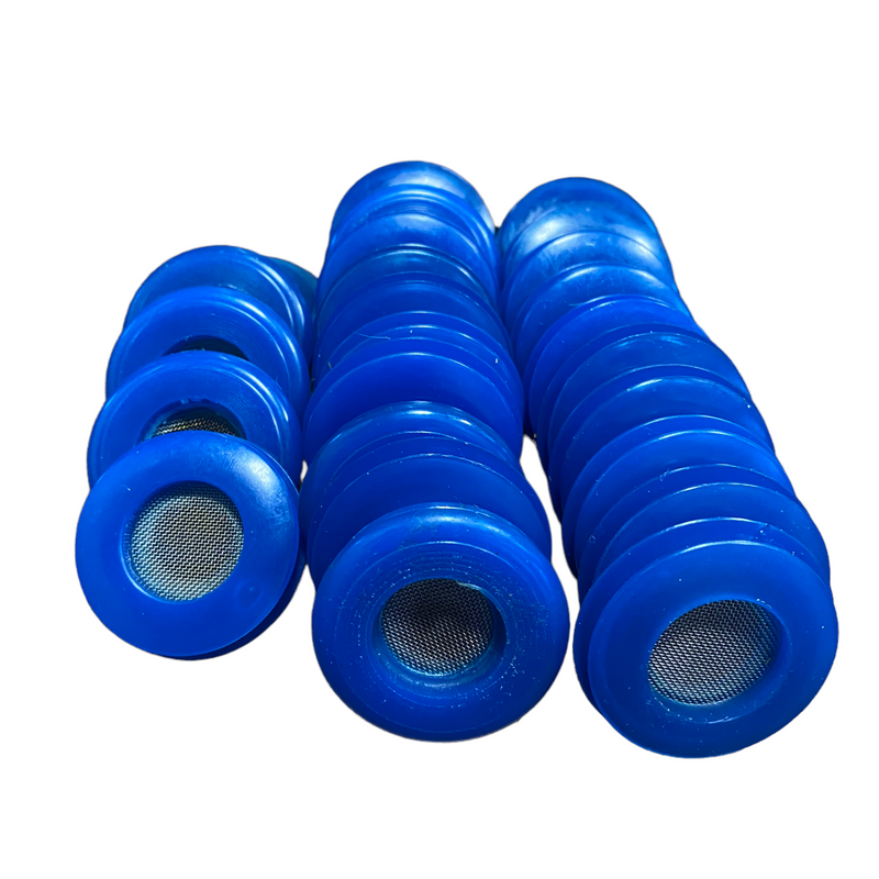 Load image into Gallery viewer, Polyurethane Gladhand Seal With Filter, Blue 25 PACK| 10017BF
