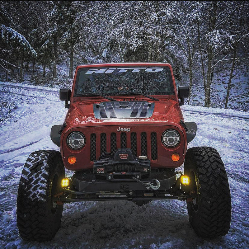 Load image into Gallery viewer, Jeep JK Steerable Knuckle Pod Light Mounts (2007-2018 Wrangler)
