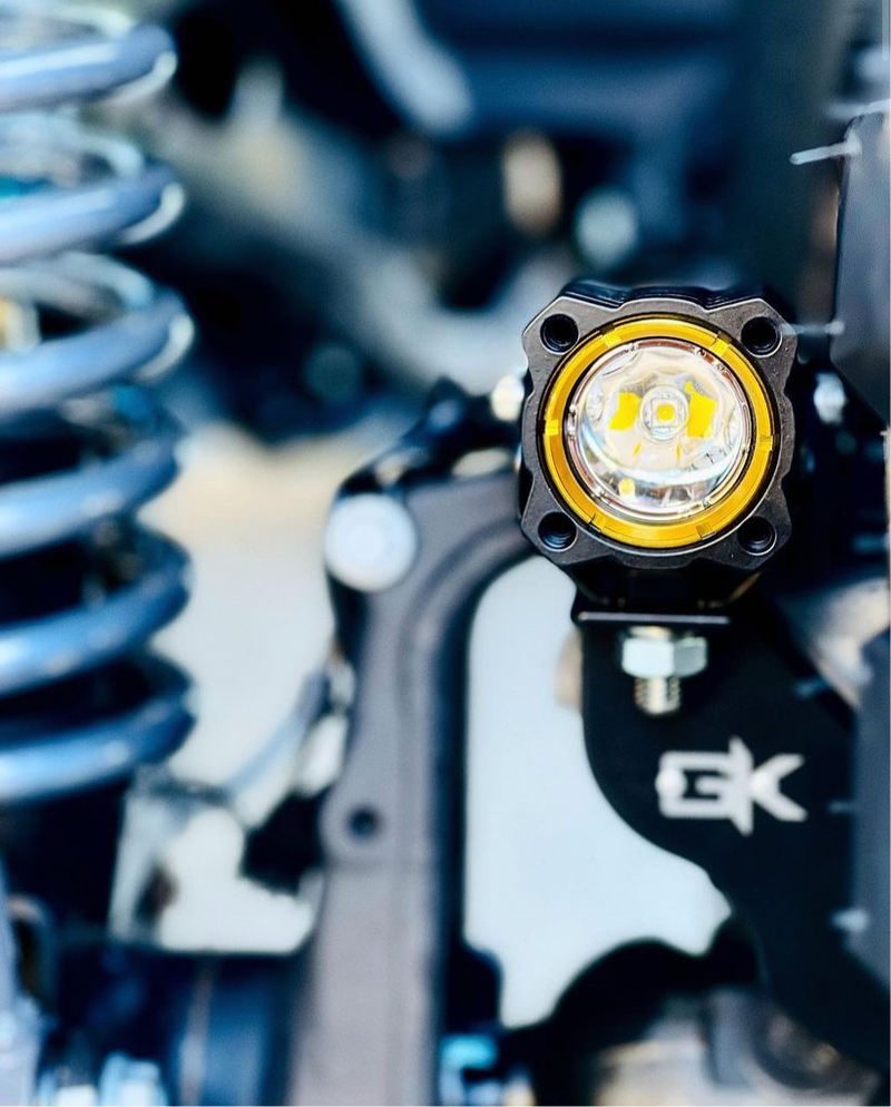 Load image into Gallery viewer, Jeep JL / JT Steerable Knuckle Pod Light Mounts (2018+ Gladiator/Wrangler)
