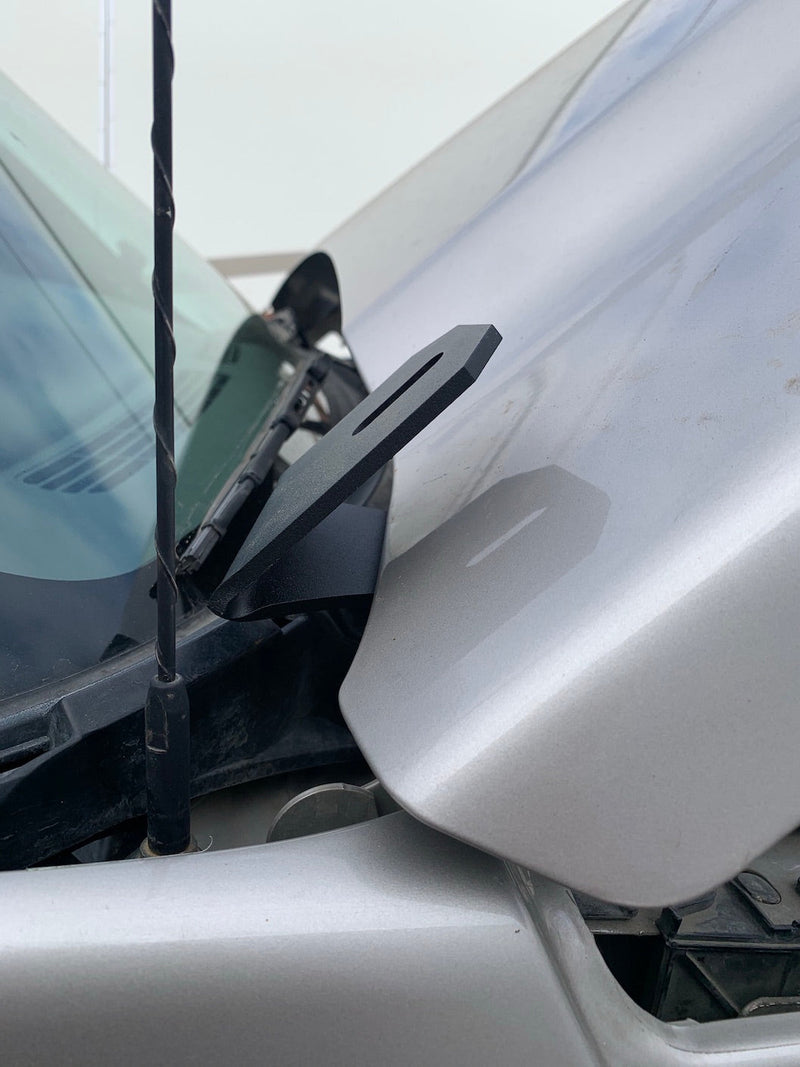 Load image into Gallery viewer, 1999-2006 Chevy Silverado &amp; GMC Sierra Hood / Windshield Pillar Mounts for LED Pod USA Made
