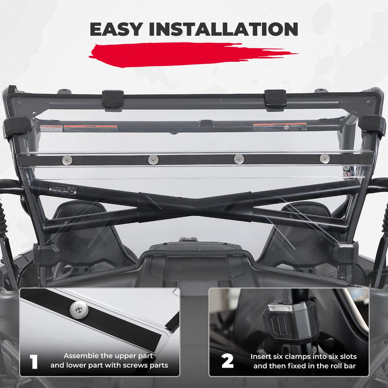 Load image into Gallery viewer, Rear Windshield Scratch Resistant for CFMOTO ZForce 950
