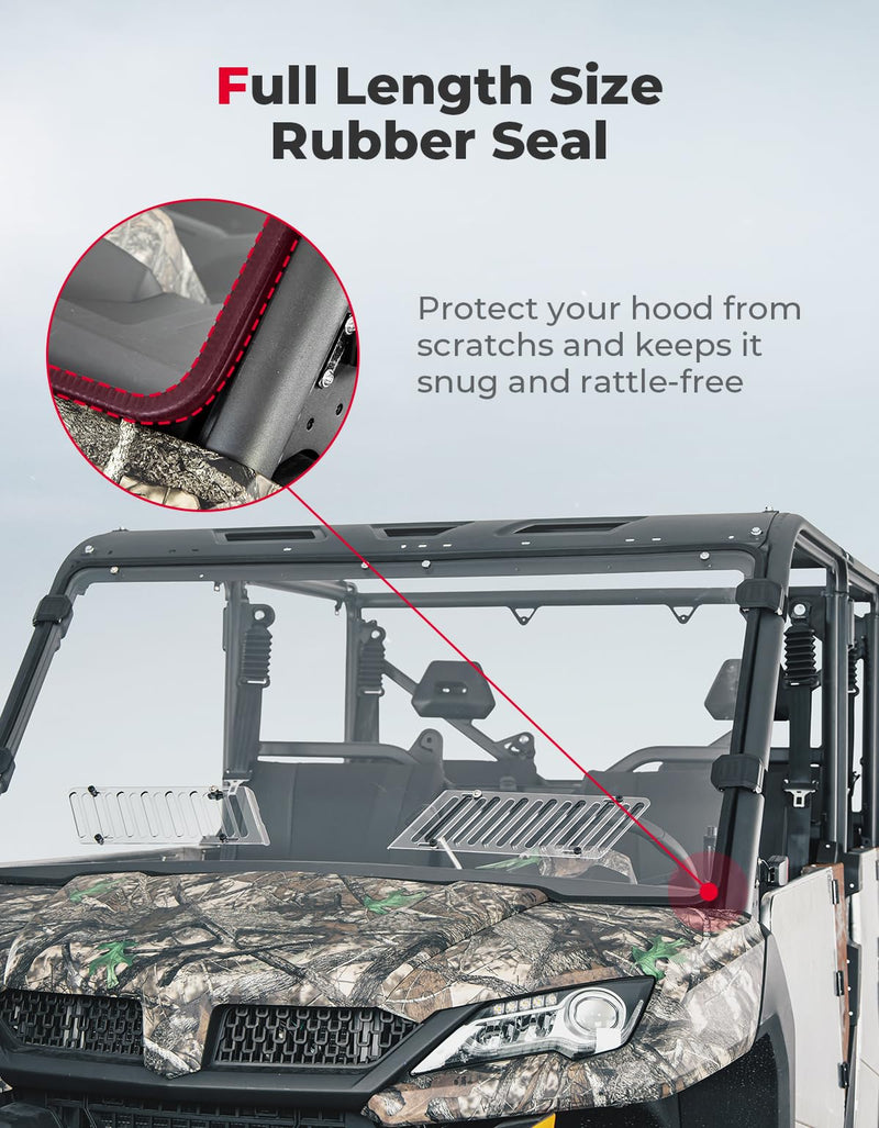 Load image into Gallery viewer, Airflow Sliding Vented Front Windshield for CFMOTO UFORCE 1000|1000XL
