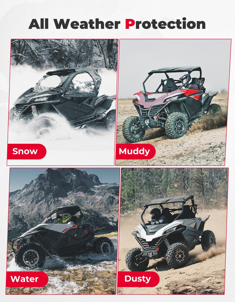 Load image into Gallery viewer, Plastic Lower Doors Inserts for CFMOTO ZForce 950
