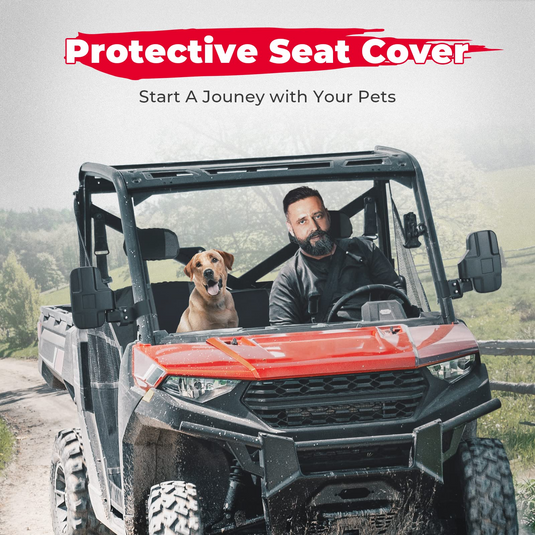 Camo Split Bench Seat Covers for Polaris Ranger XP 1000/Crew