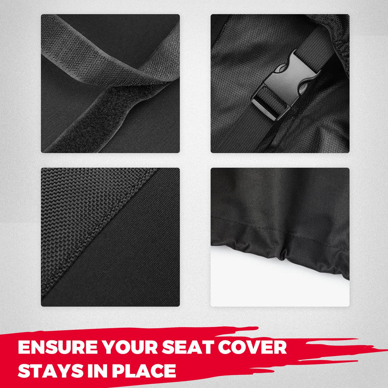 Load image into Gallery viewer, UTV Front &amp; Rear Seat Covers for Polaris Ranger Crew XP 1000
