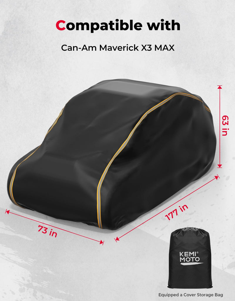 Load image into Gallery viewer, UTV 4-Seater Cover For Can Am Maverick X3 Max/ RZR/ General
