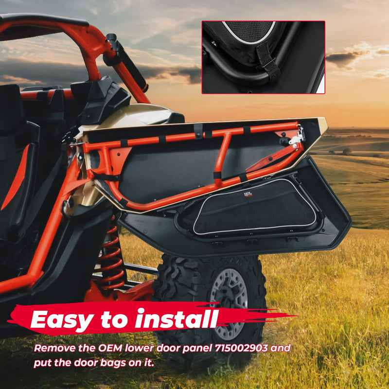 Load image into Gallery viewer, Lower Door Storage Bags for Can Am Maverick X3/MAX - Set of Two
