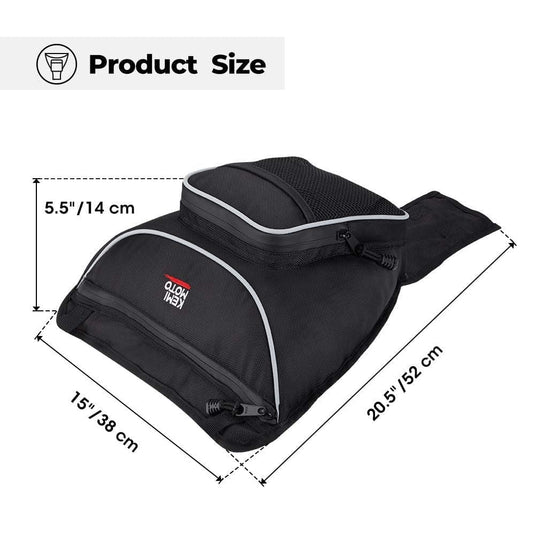 1680D High Density Cab Pack Center Seat Bag for Polaris RZR