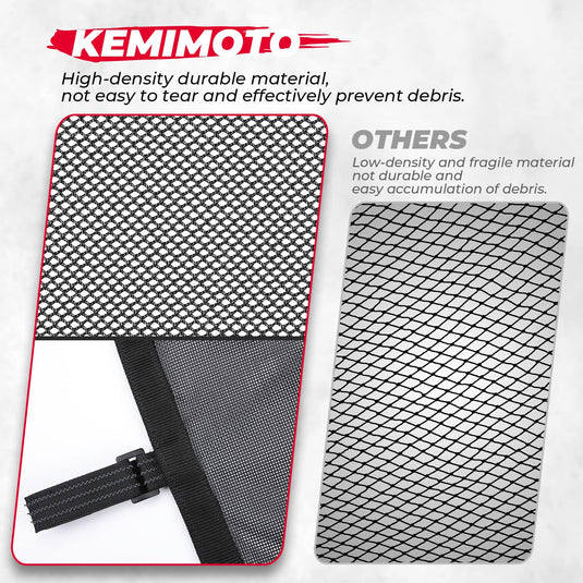 PVC Mesh Window Nets Door Nets for Polaris RZR XP 1000 4 Door 2014-2023