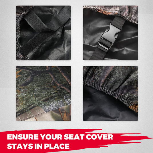 Seat Cover with Headrest Cover for Polaris Ranger Crew 1000/Crew XP 1000