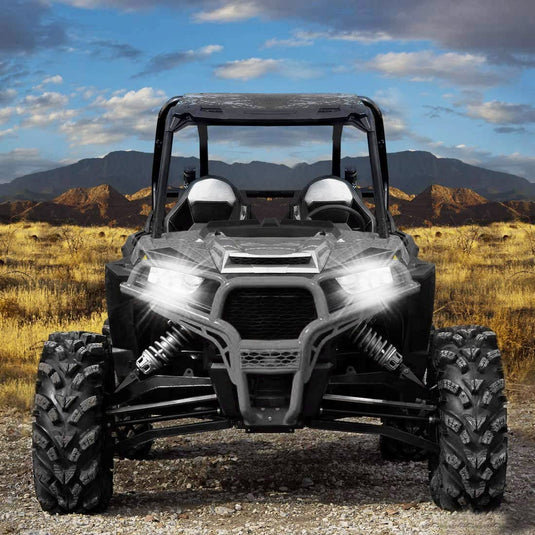 LED Headlight 30W for Polaris RZR XP 1000/Turbo/S 900 2014-2023
