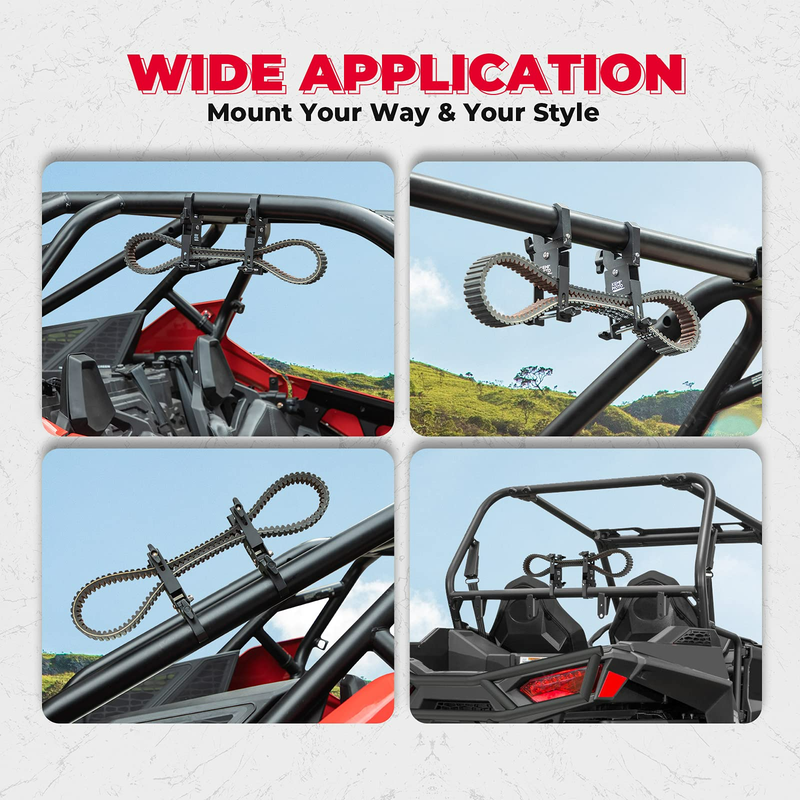 Load image into Gallery viewer, Drive Belt Mount fit 1.5”-2” Roll Bars for Polaris, Can-Am
