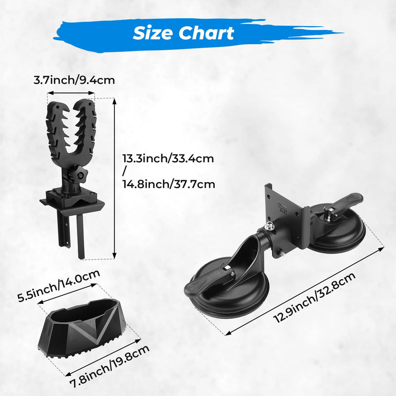 Load image into Gallery viewer, Tractor Gun Holder Rack for Glass Windshield
