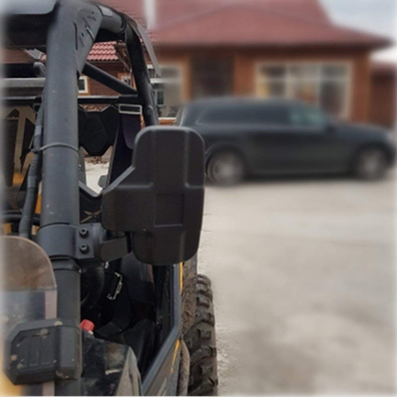 Load image into Gallery viewer, 360 Degree Adjustable Side Mirrors for Can Am Maverick X3/ RZR w/ 1.75" -2" Roll Bar(1 pair)
