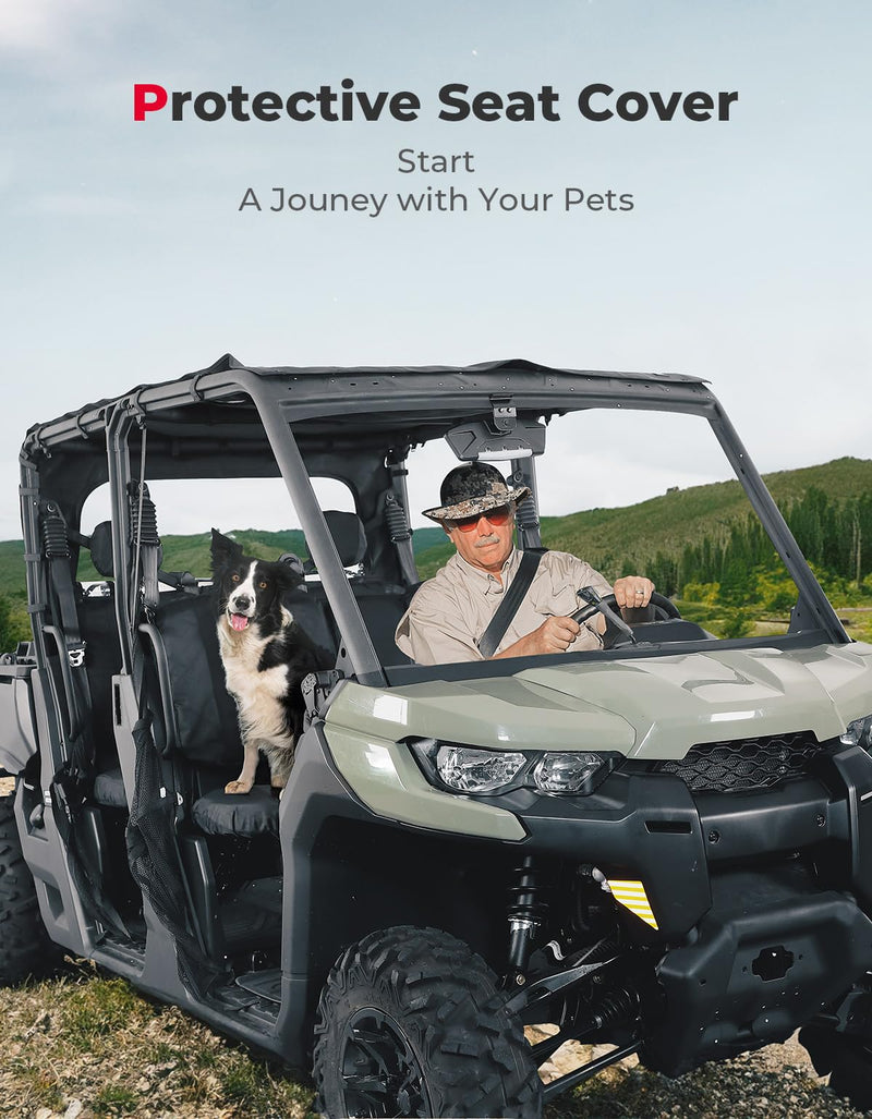 Load image into Gallery viewer, Waterproof Repellent Seat Cover for Can-Am Defender MAX HD10|9|8|7
