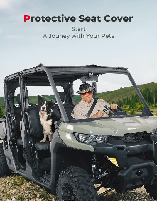 Waterproof Repellent Seat Cover for Can-Am Defender MAX HD10|9|8|7