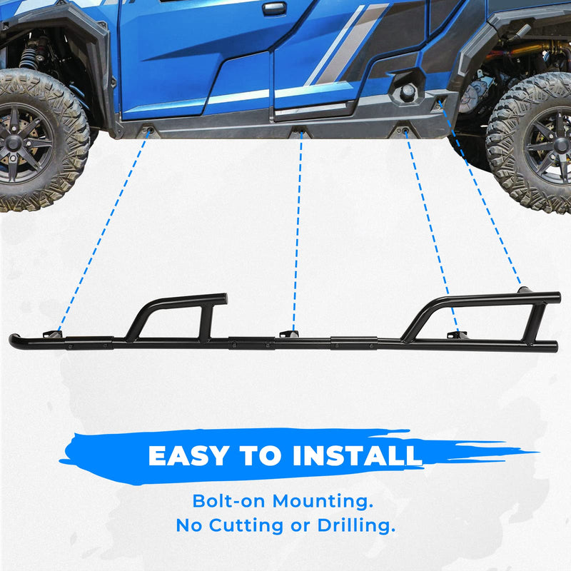 Load image into Gallery viewer, Nerf Bars Rock Sliders for Polaris General XP 4 1000
