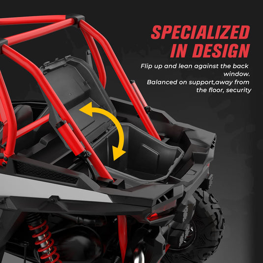 Black Cargo Box for Polaris RZR XP 1000/4 1000 2014-2023