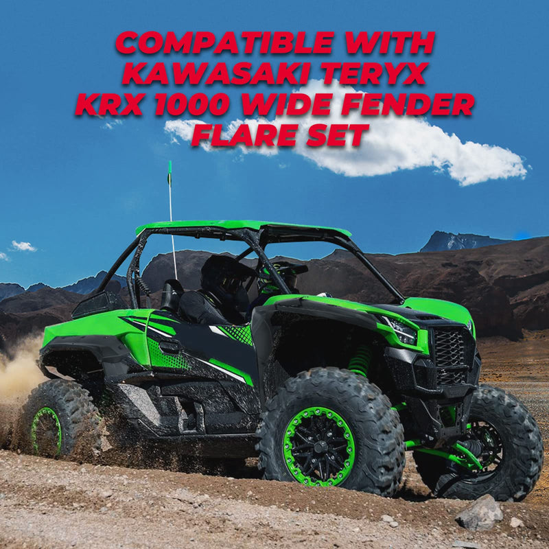 Load image into Gallery viewer, Mud Fender Flares for Kawasaki Teryx KRX 1000
