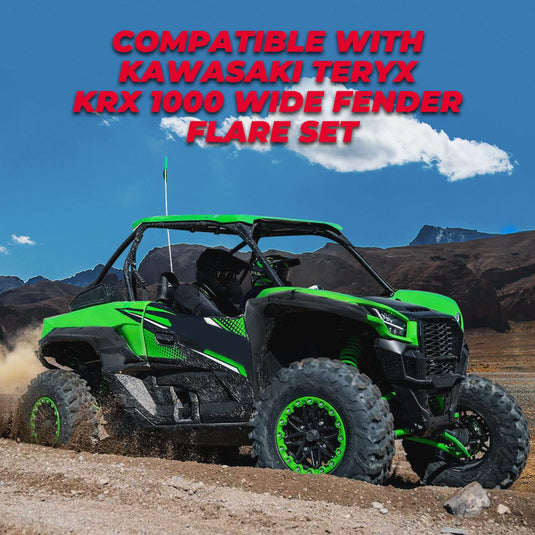 Mud Fender Flares for Kawasaki Teryx KRX 1000
